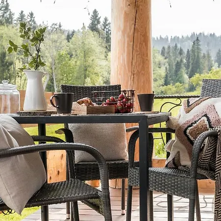 W Bialce Woodhouse- Basen, Sauna, Jacuzzi Chalet